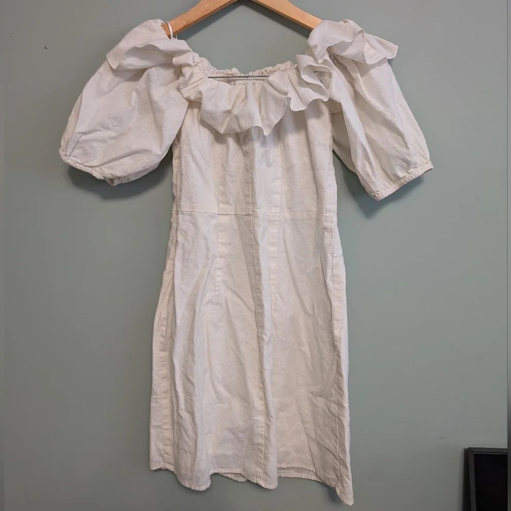 H&M Line Ruffle Off-Shoulder Dress - Picture 5 of 6